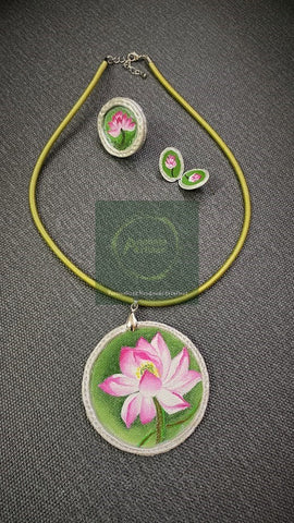 Lotus Jewelry Set
