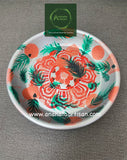 Terracotta Hand painted Plate design 3