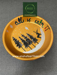 Terracotta Hand painted Plate design 4
